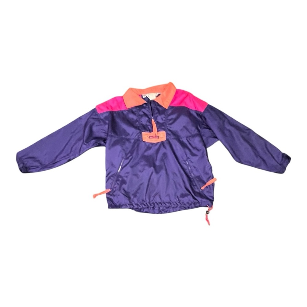 Vintage Columbia 90s Colorblock Y2K Retro Outdoor Streetwear Windbreaker Medium - Picture 4 of 14